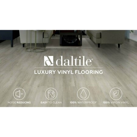 Daltile Daltile Bellant Warm Grey 36 in. x 36 in. Glue Down Luxury Vinyl Flooring, 6PK BL313636GD1P